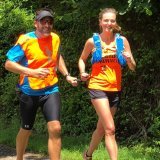 Mario Kämpfen et sa guide Sandra Mostowfi